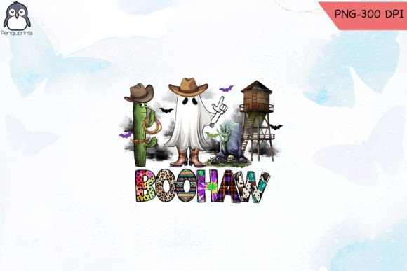Boo Haw Country Western Halloween Png