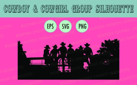 Cowboy Cowgirl Group Silhouette: Real-World Embroidery Review