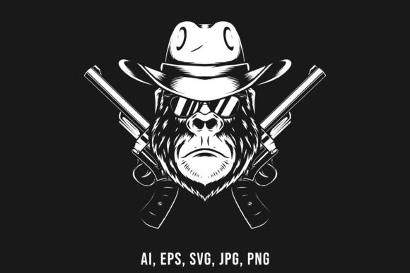 Gorilla Cowboy Mascot Embroidery Review