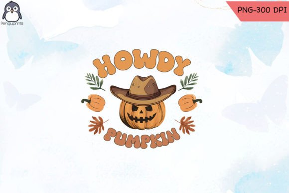 Howdy Pumpkin Western PNG Review
