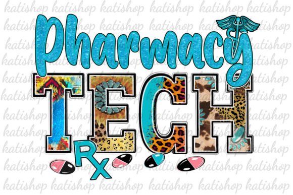 Pharmacy Tech Western Leopard Blue Png Review