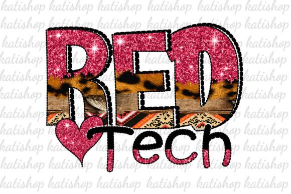 Red Tech Glitter Western Sublimation Review