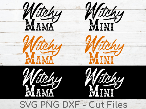 Witchy Mama Mini Halloween Western Font